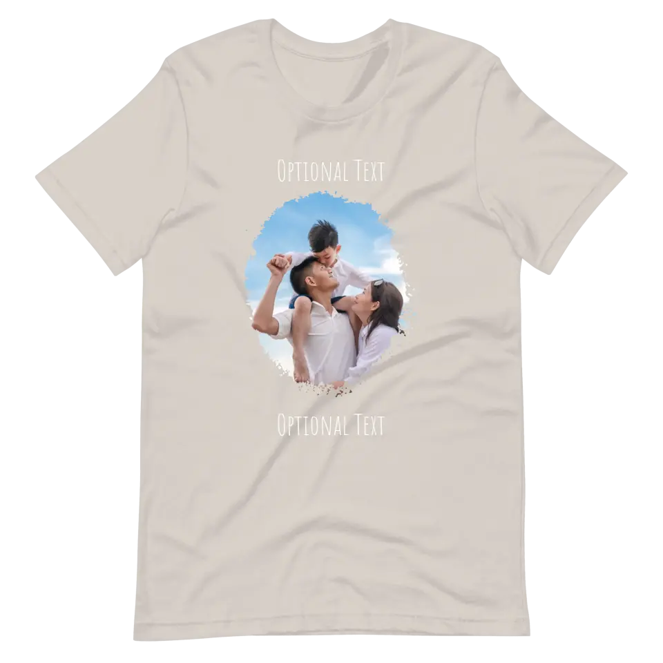 Custom Photo Tee | Thumb Paint Front