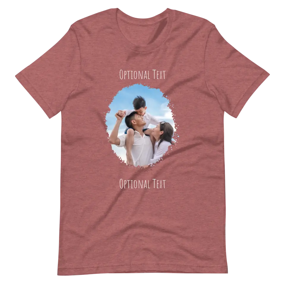 Custom Photo Tee | Thumb Paint Front