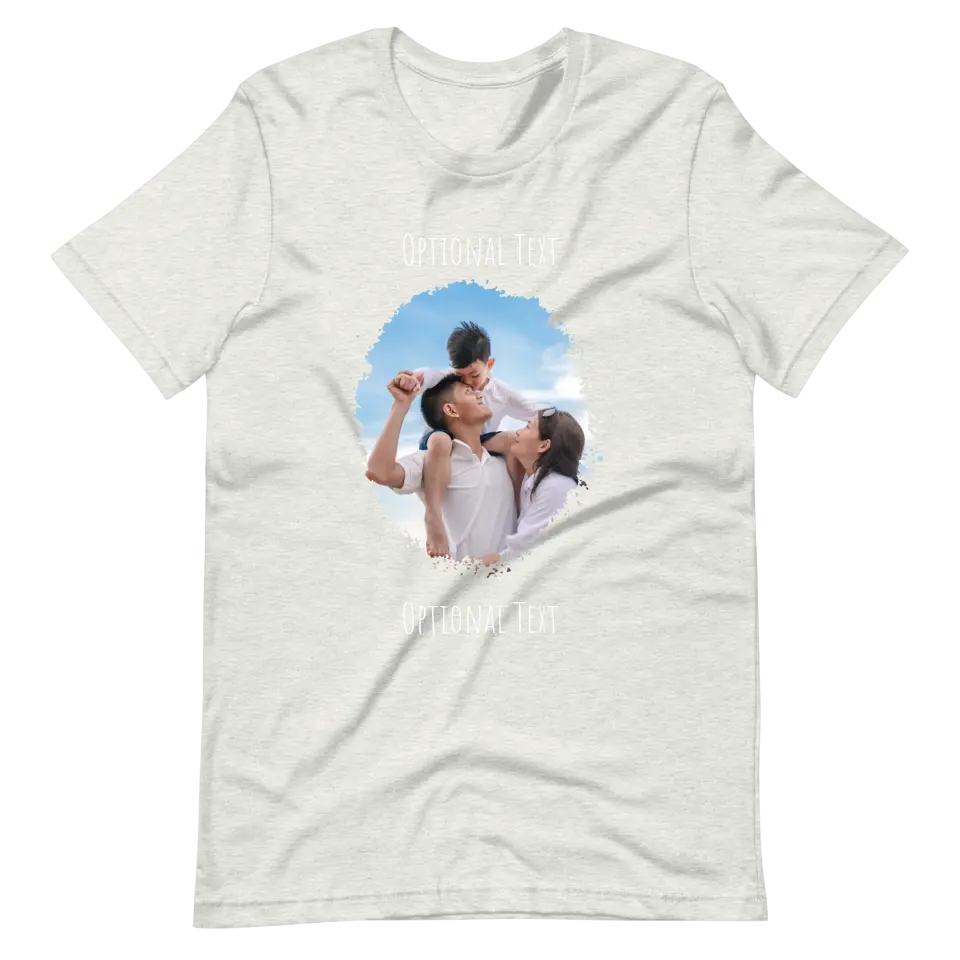 Custom Photo Tee | Thumb Paint Front