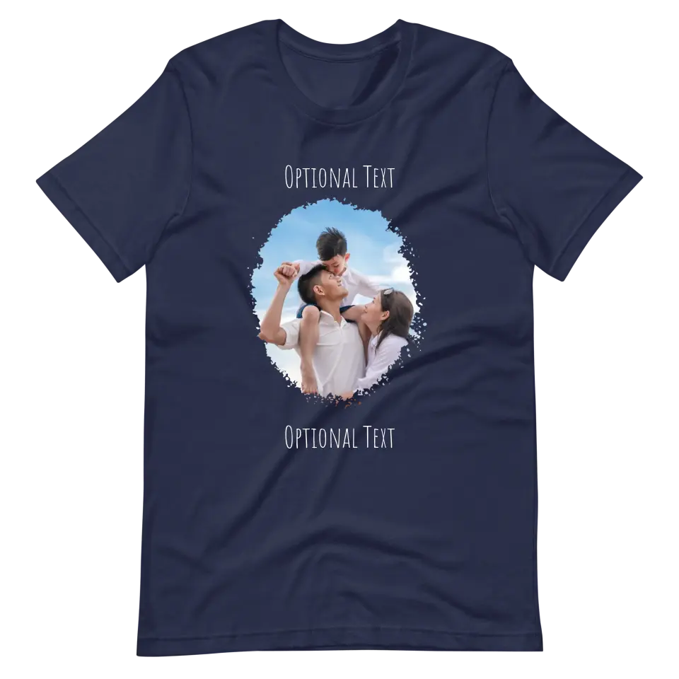 Custom Photo Tee | Thumb Paint Front