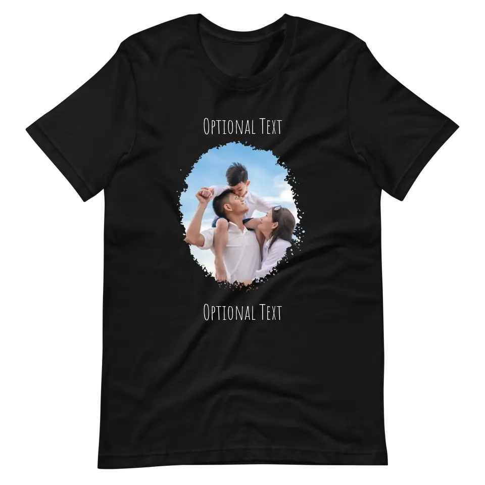 Custom Photo Tee | Thumb Paint Front