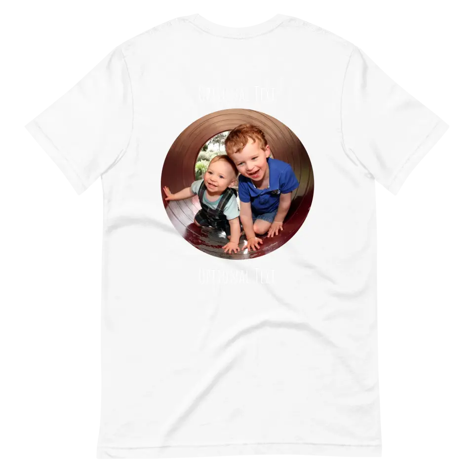 Custom Photo Tee | Circle Back