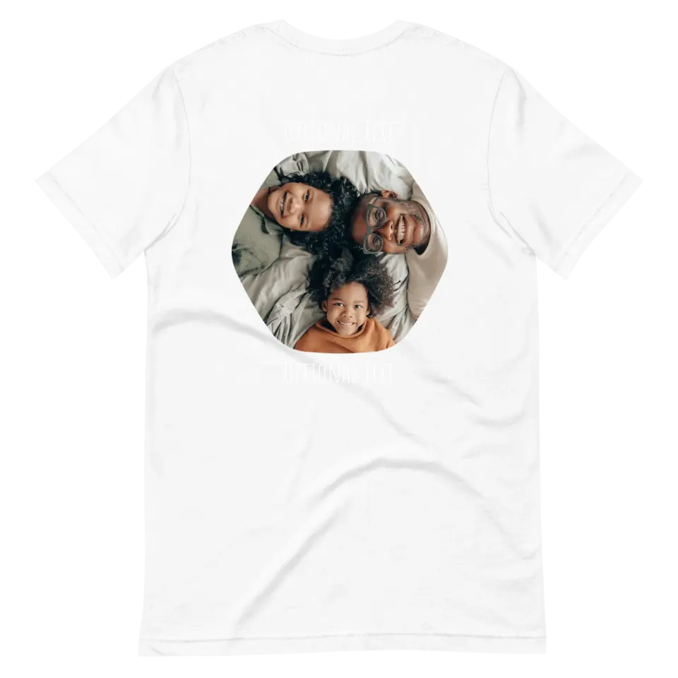 Custom Photo Tee | Flexagon Back