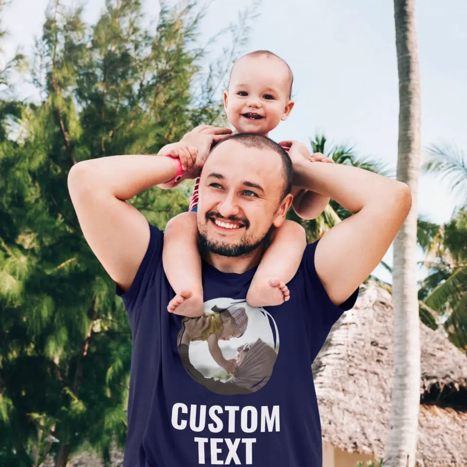 Custom Photo Tee | Ink Blot Front