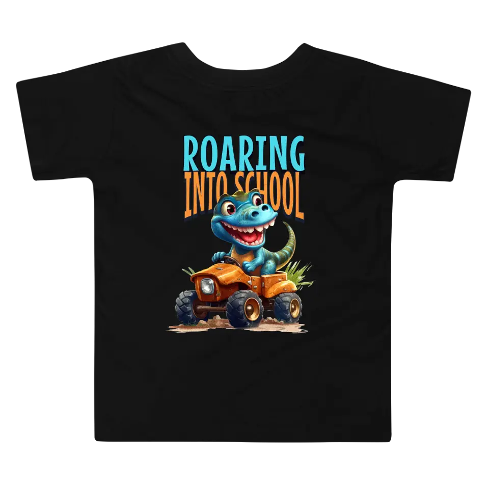 Custom Toddler Tee | Roaring into School