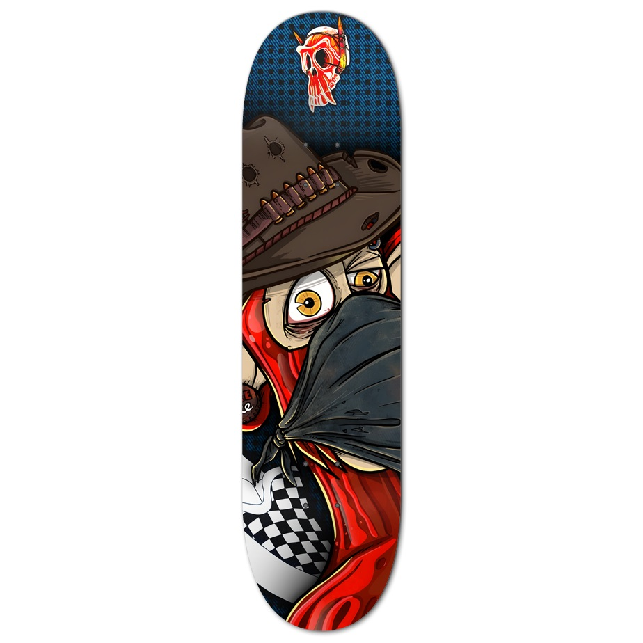 AAPE Ruby Bandit Skateboard | tkon.eth