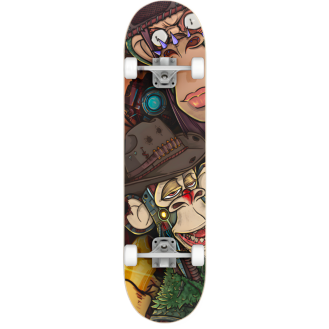 Queen & AAPE Skateboard | JaredCola
