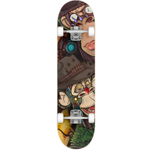 Queen & AAPE Skateboard | JaredCola