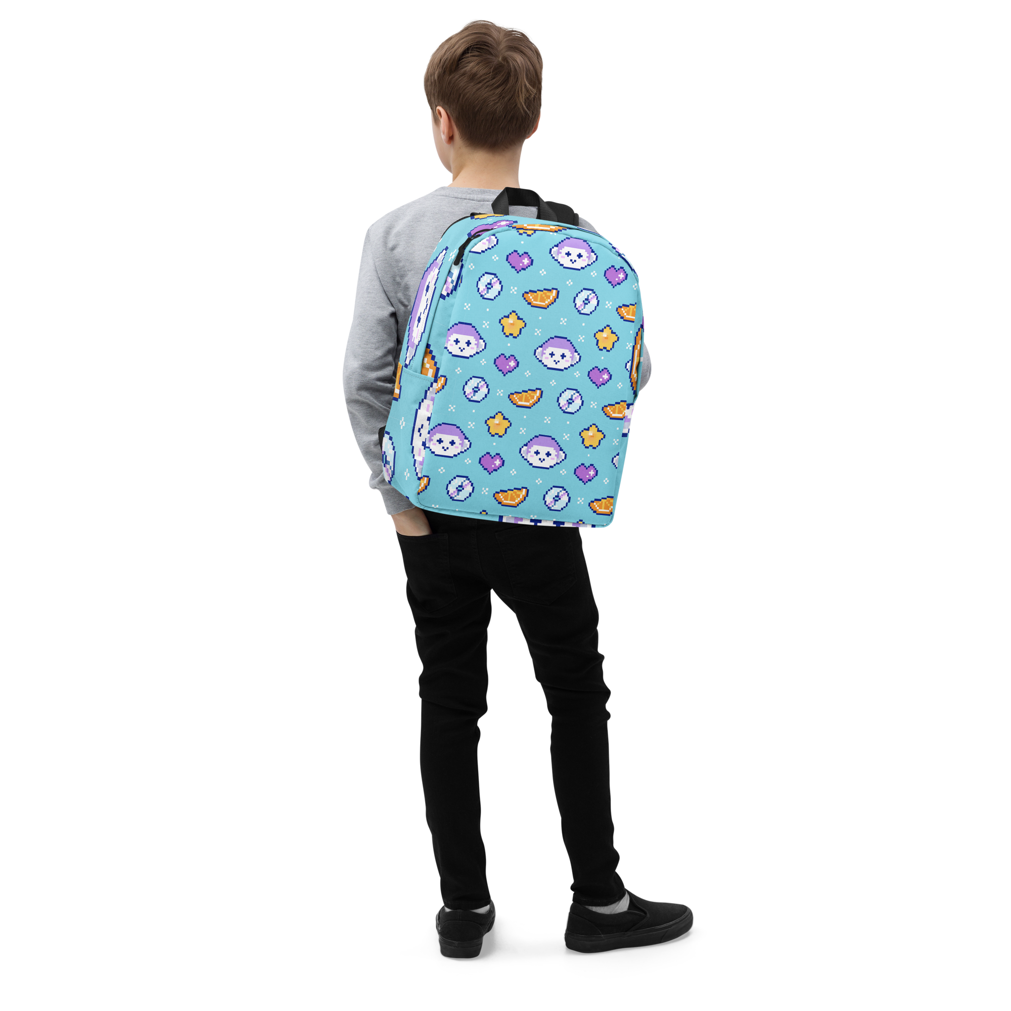 Limited Edition Pixelated Minimalist Backpack