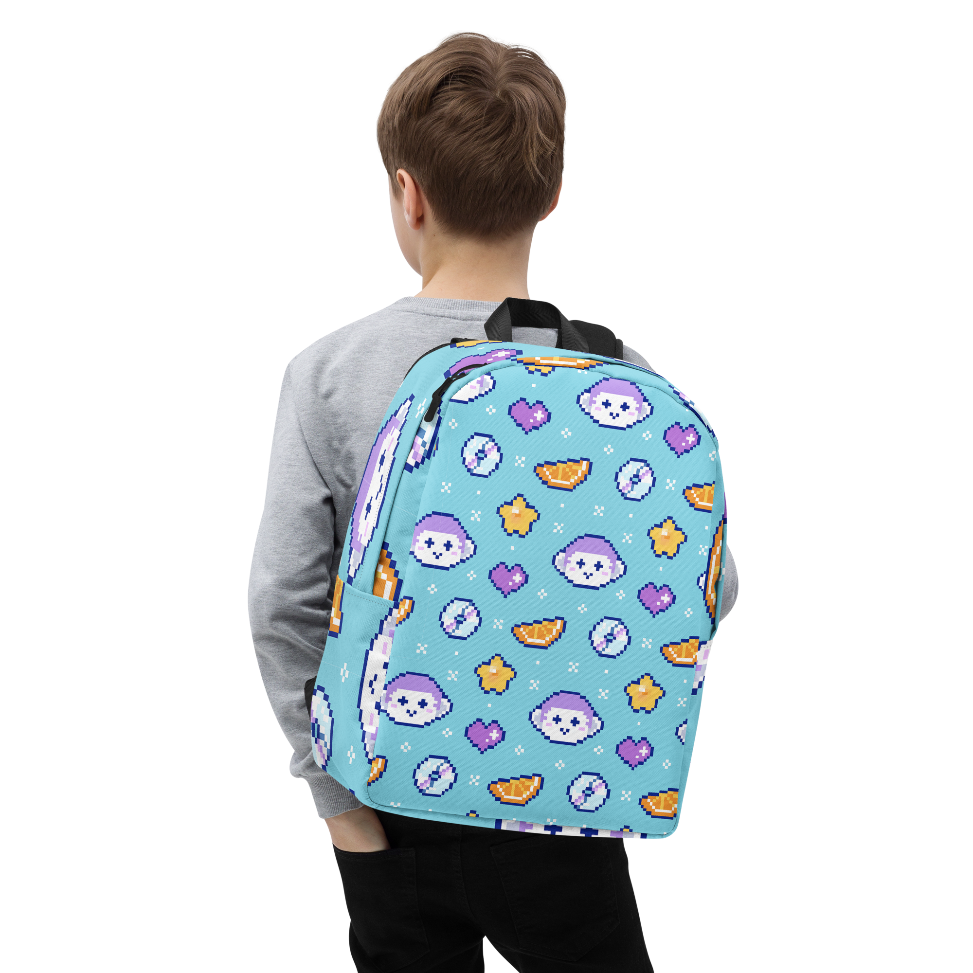 Limited Edition Pixelated Minimalist Backpack