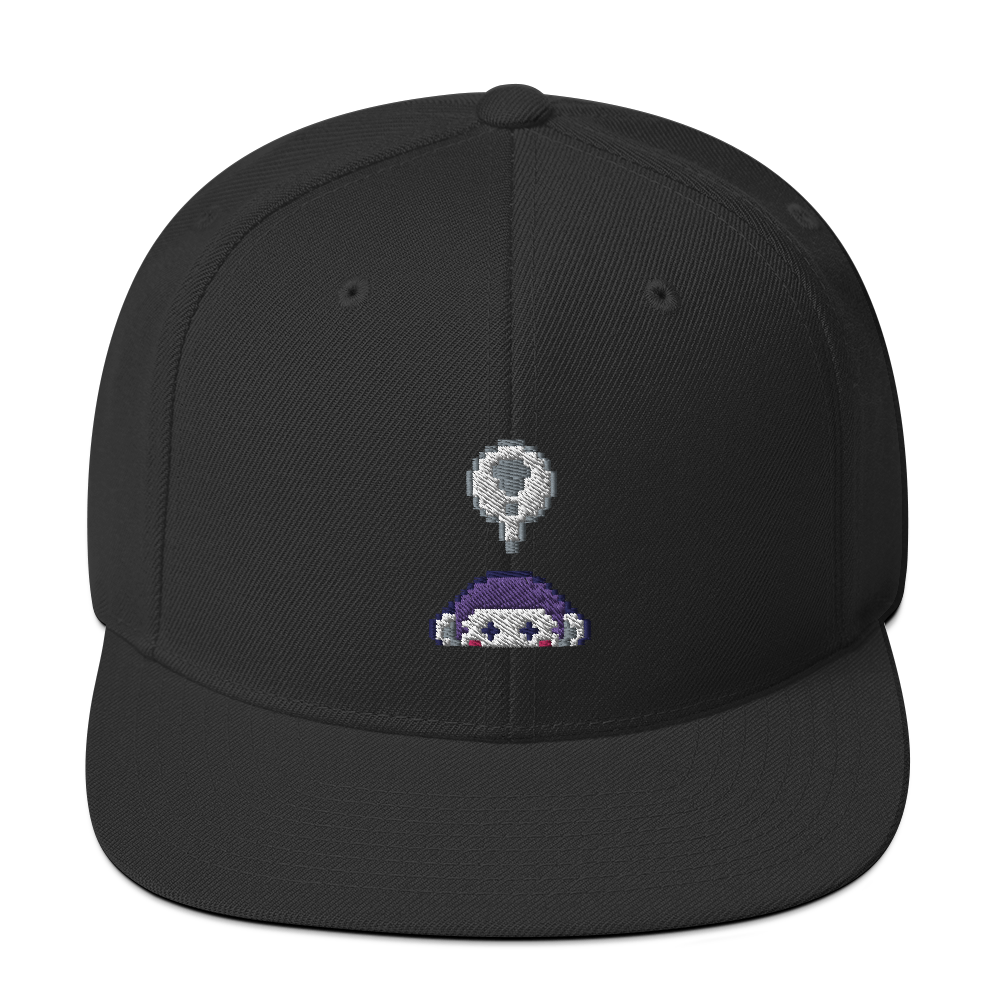 Pixelated Snapback Hat