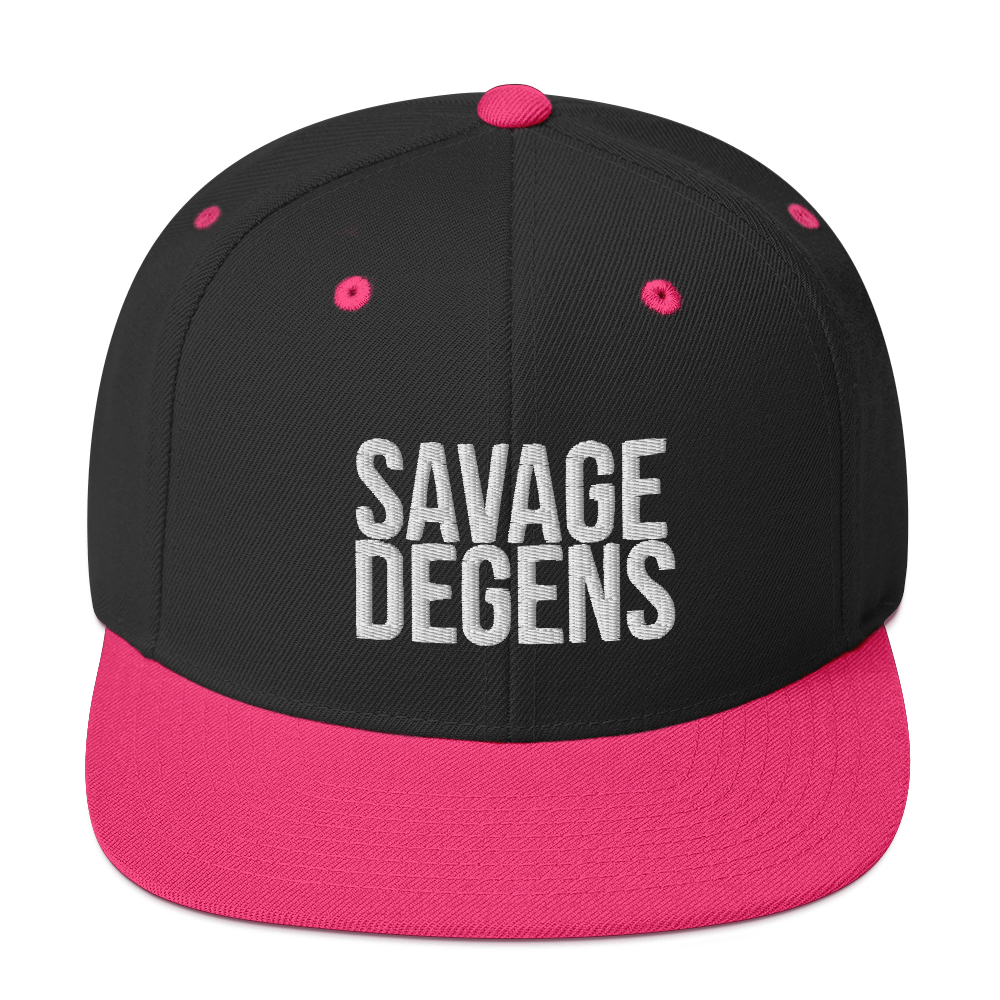 Savage Degens Snapback Hat