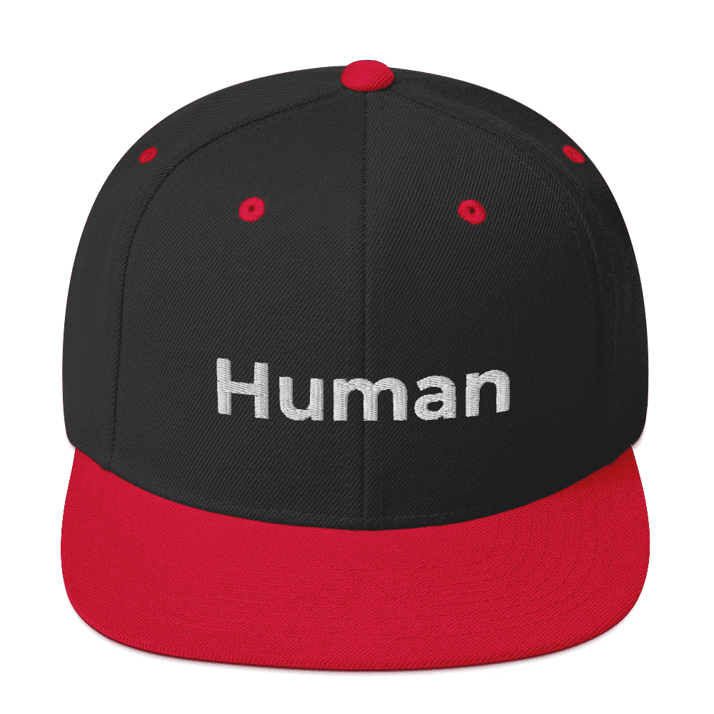 Human Snapback Hat