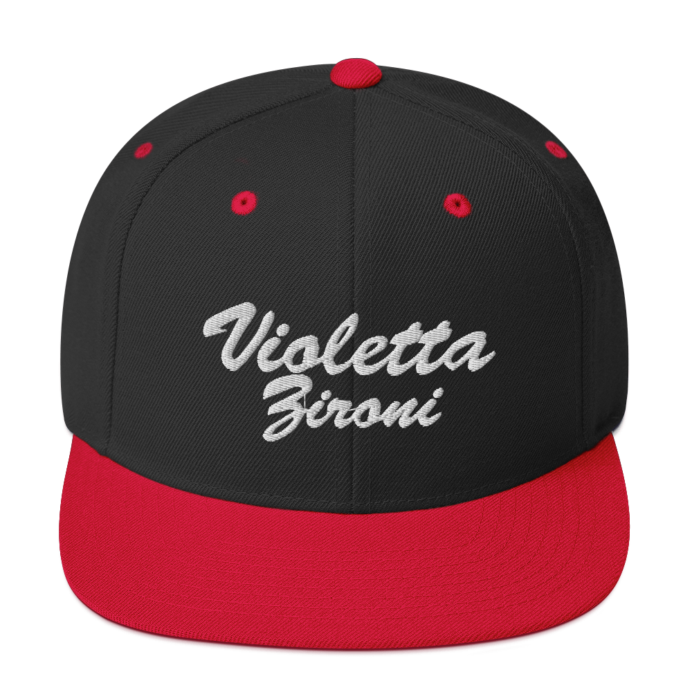 Violetta Zironi Snapback Hat