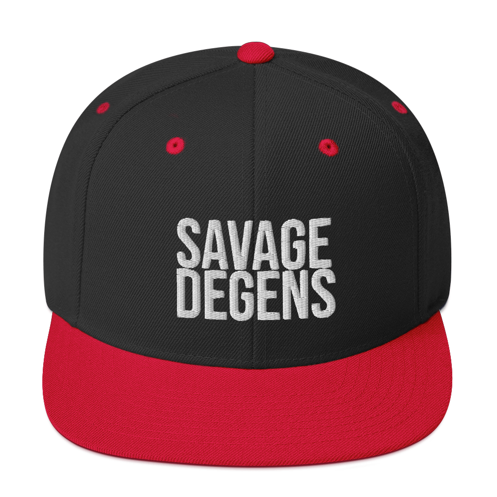 Savage Degens Snapback Hat