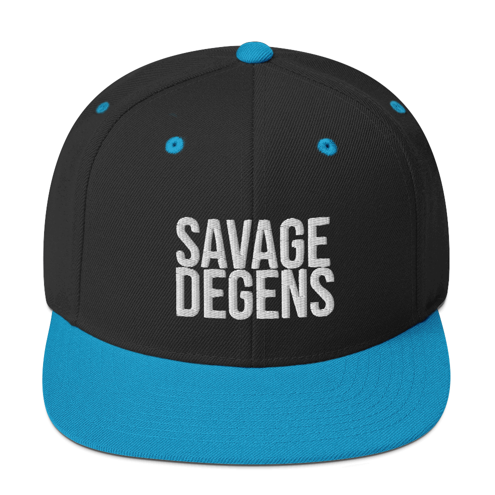 Savage Degens Snapback Hat