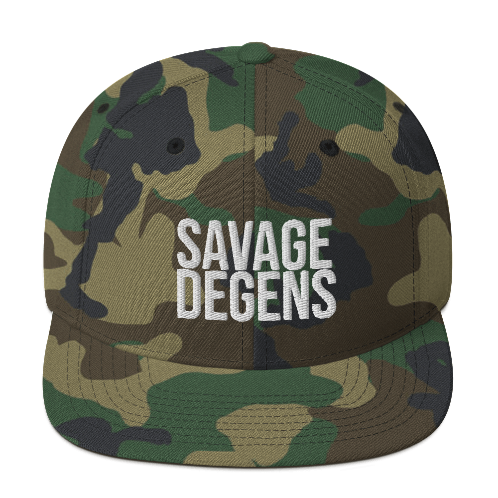 Savage Degens Snapback Hat