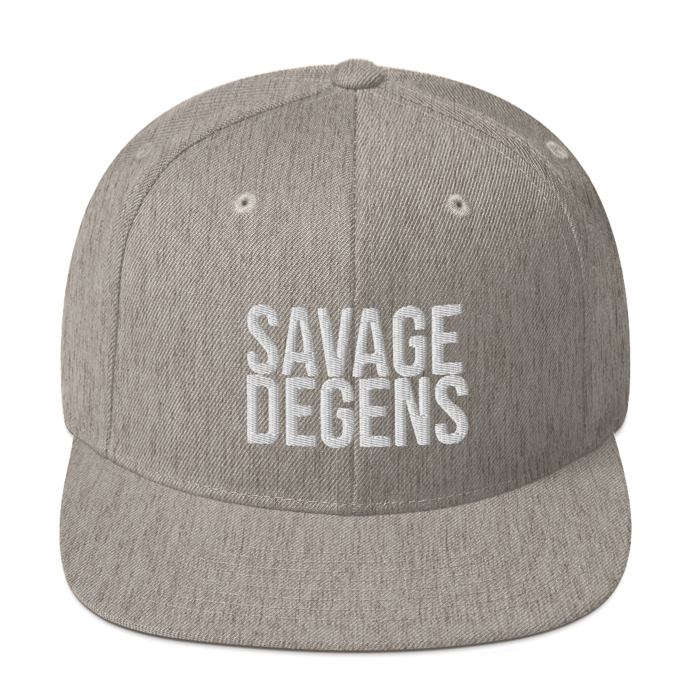 Savage Degens Snapback Hat