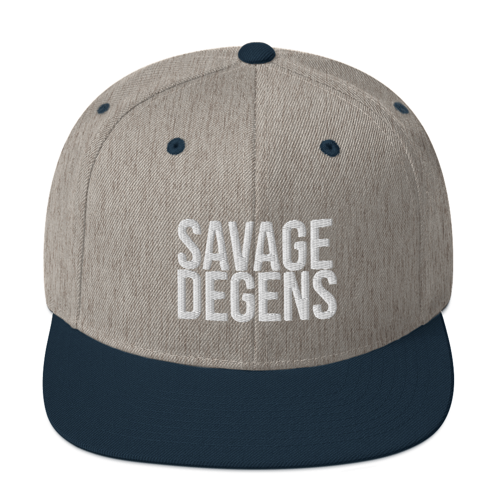 Savage Degens Snapback Hat