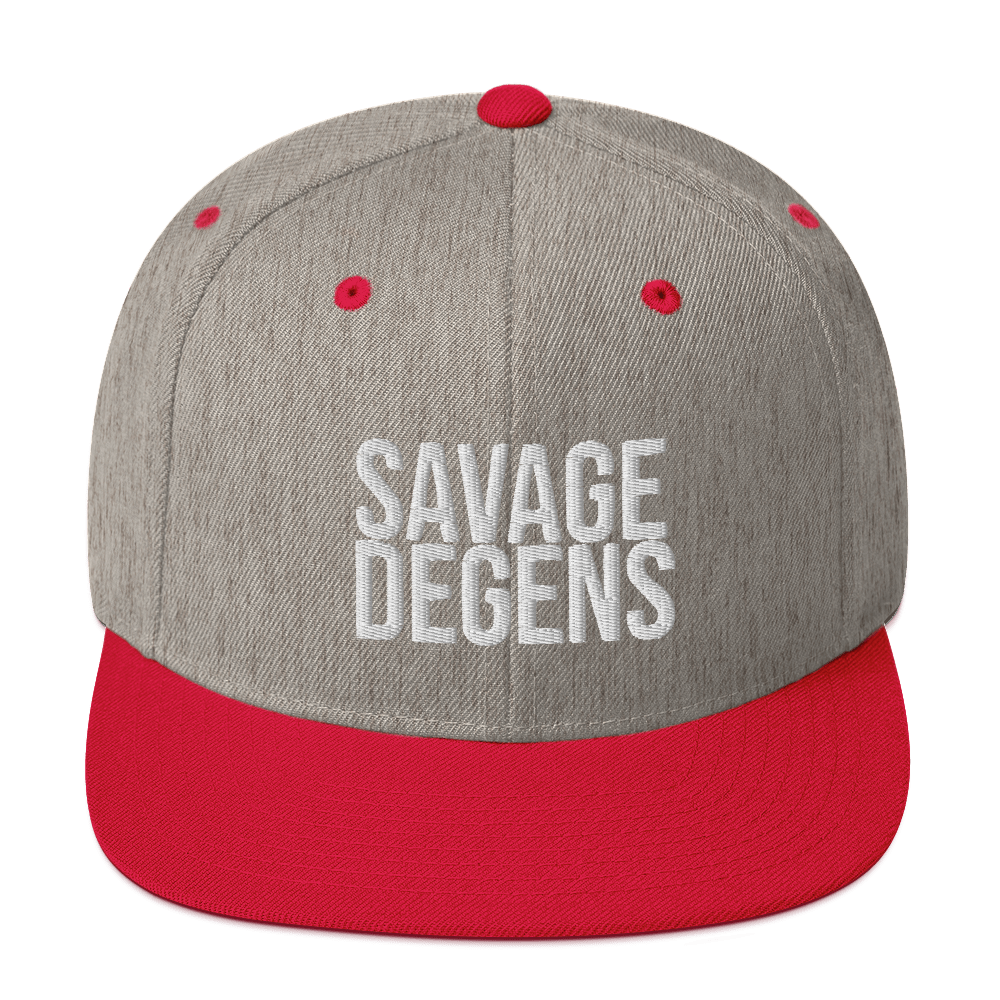 Savage Degens Snapback Hat