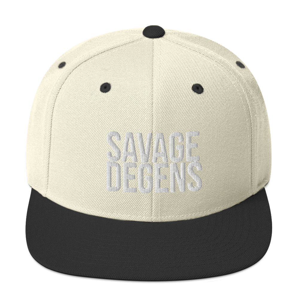 Savage Degens Snapback Hat