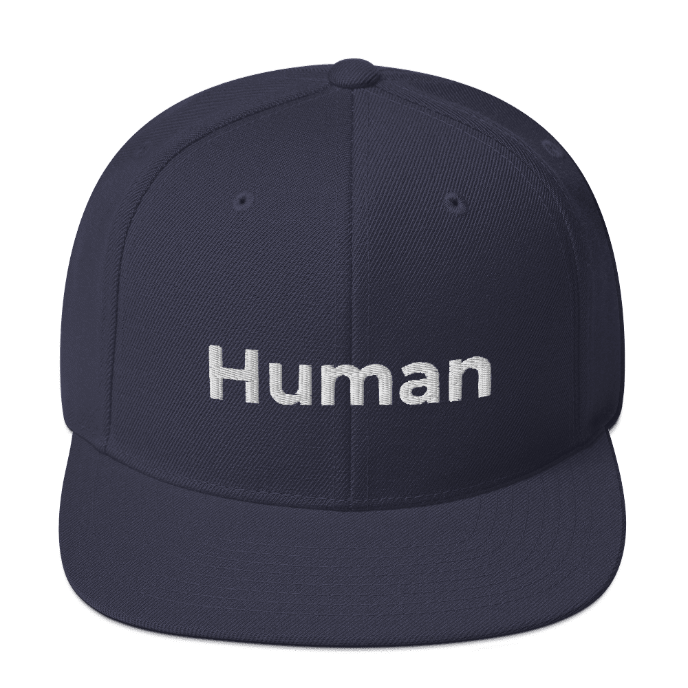 Human Snapback Hat