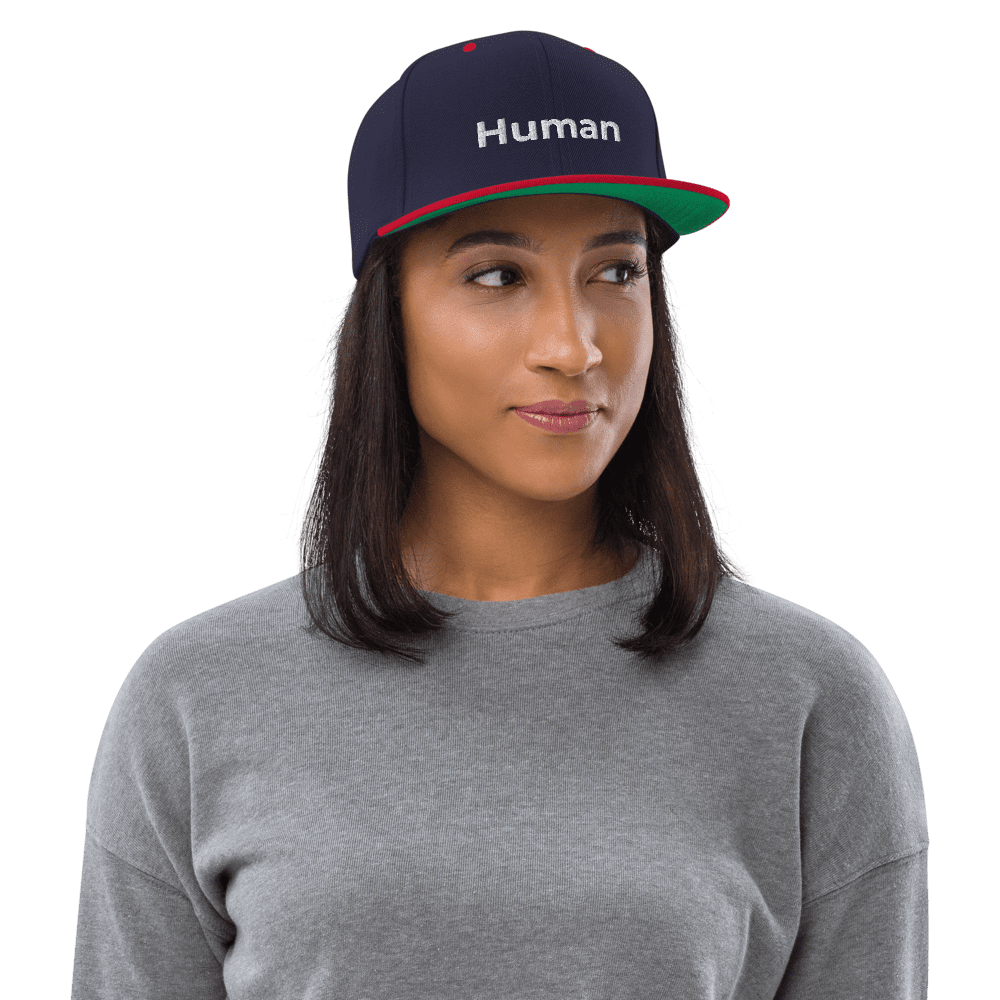 Human Snapback Hat