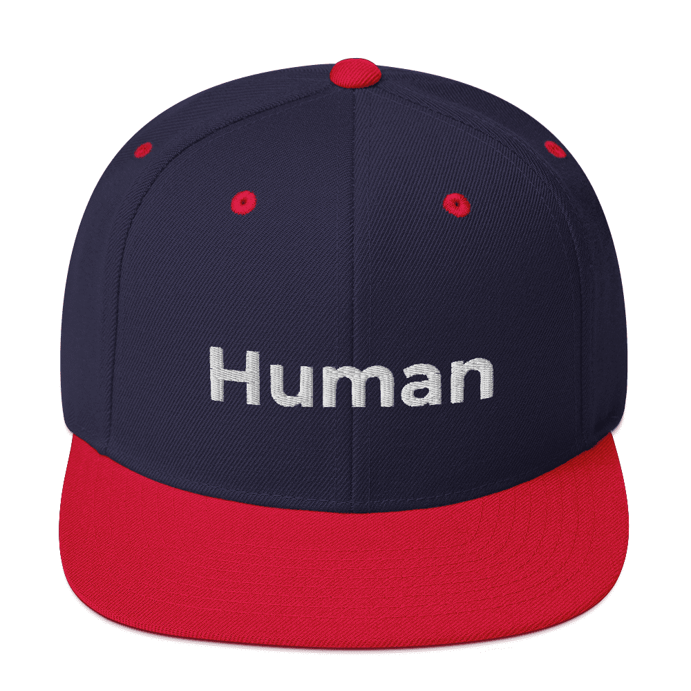 Human Snapback Hat