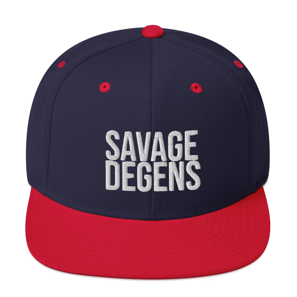 Savage Degens Snapback Hat