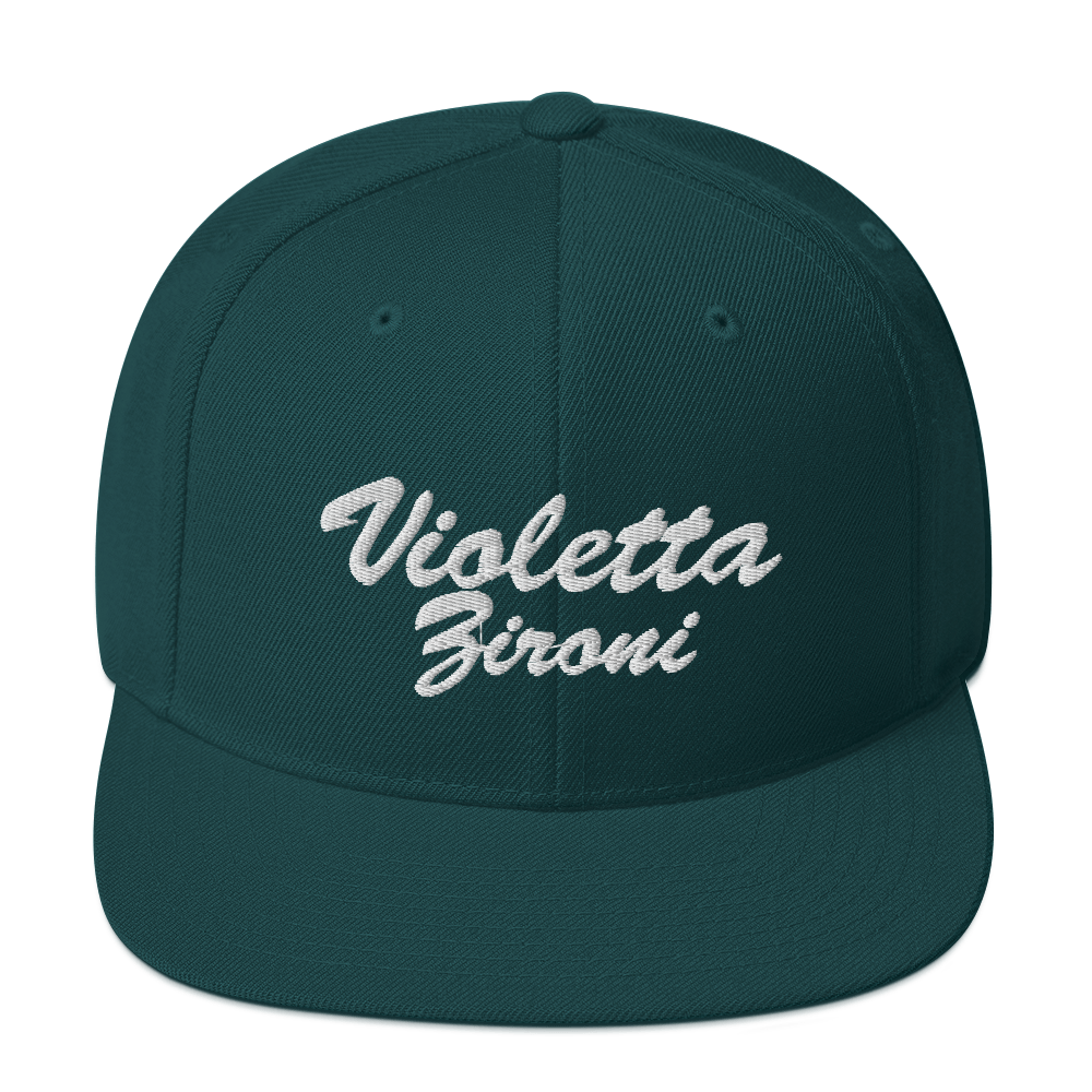 Violetta Zironi Snapback Hat