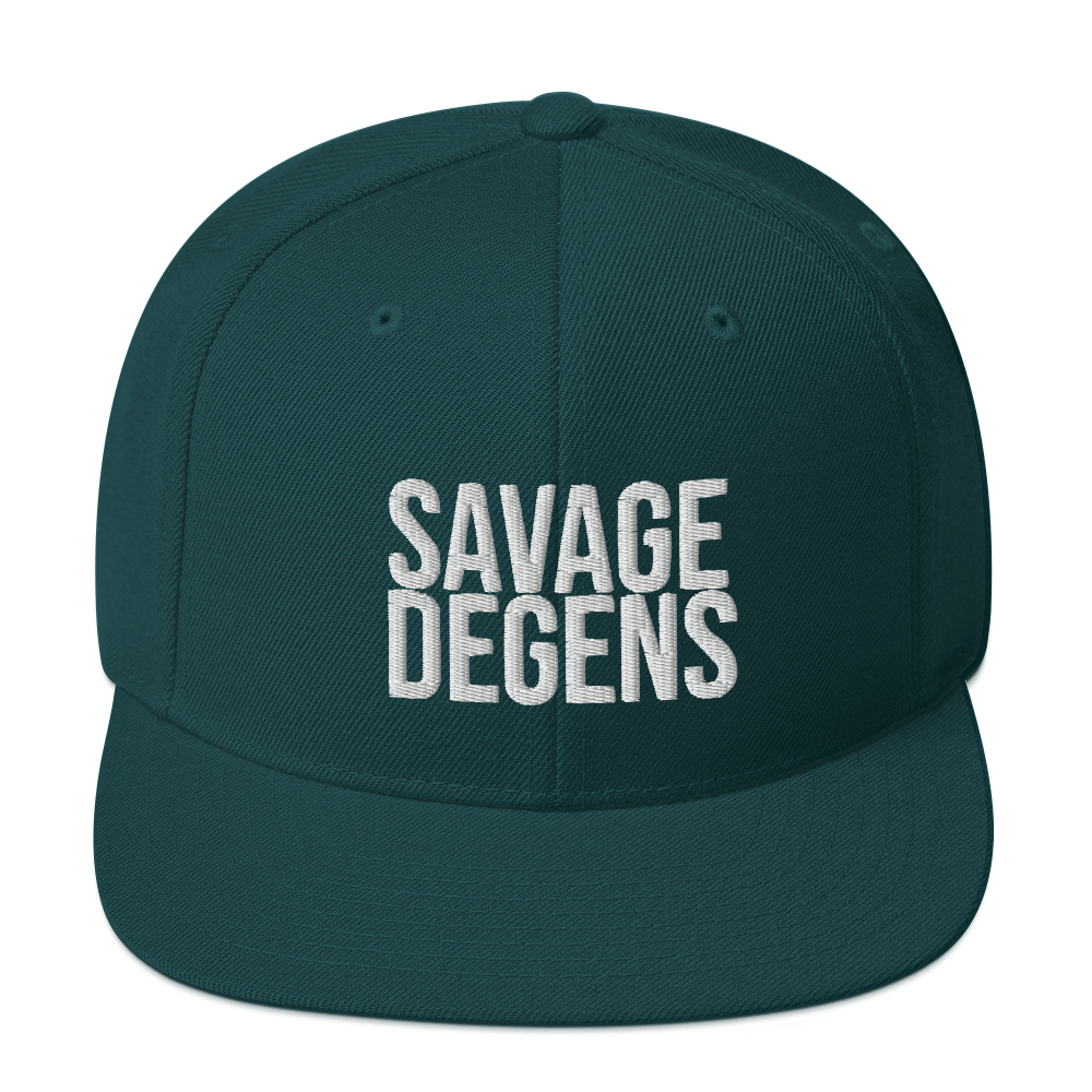 Savage Degens Snapback Hat