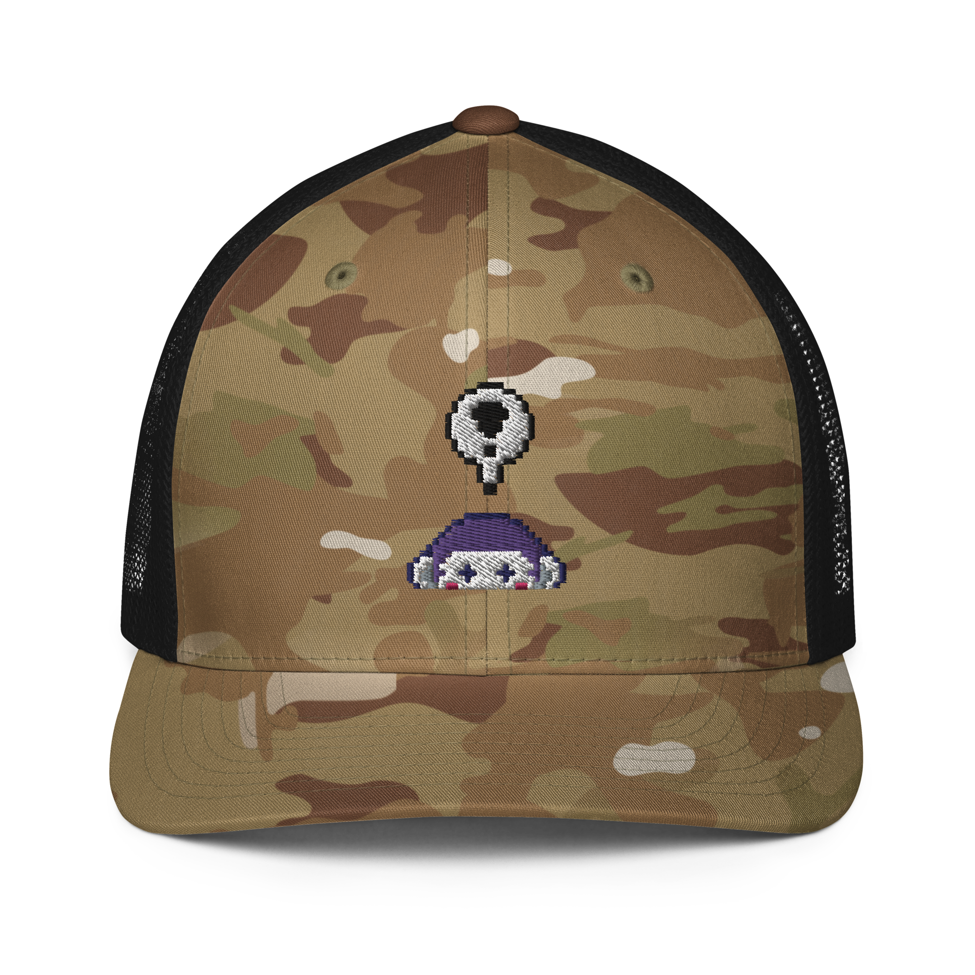 Pixelated Sounds Country Trucker Hat