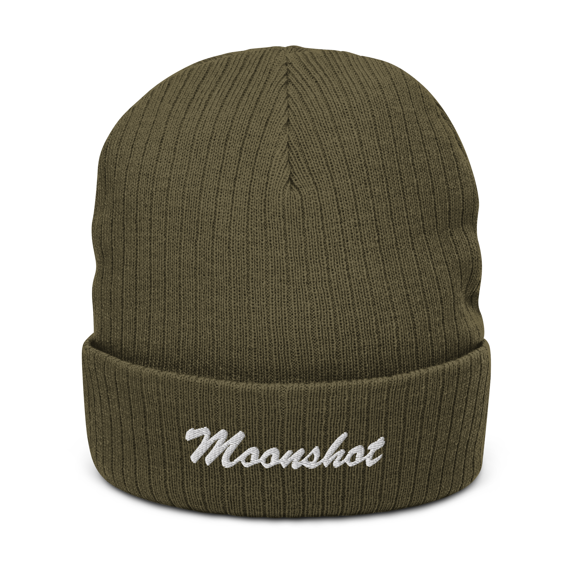 Moonshot Ribbed Beanie